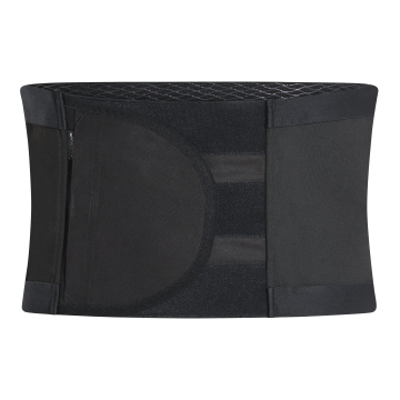 BELT WITH PANEL-Black-XS