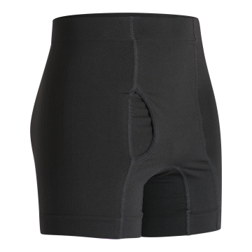 MALE BOXER LOW, MEDIUM SUPPORT-Black-S