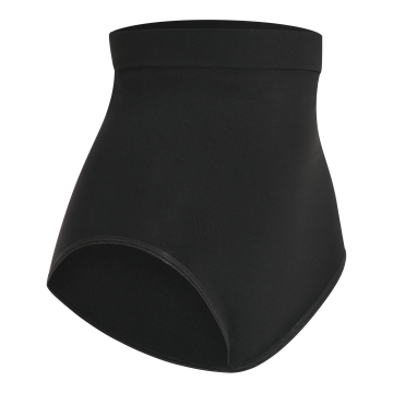FEMALE BRIEF HIGH, MEDIUM SUPPORT-Black-2XL