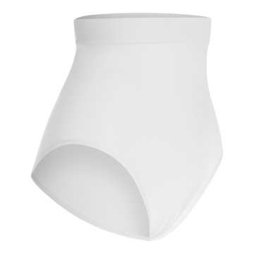FEMALE BRIEF HIGH, MEDIUM SUPPORT-White-2XL