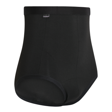 MALE BRIEF HIGH, MAXIMUM SUPPORT-S-Black