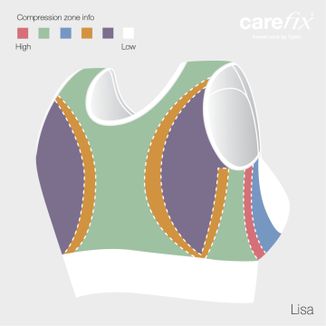 Post-Op Bra Lisa-Tan-S